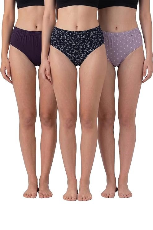 Van Heusen Women's 100% Cotton Hipster Panty – Pack of 3