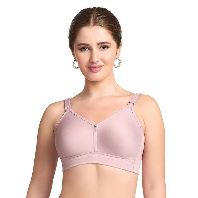 TRYLO Riza T-FIT Women's Non-Padded Non-Wired Full Coverage Seamless Bra